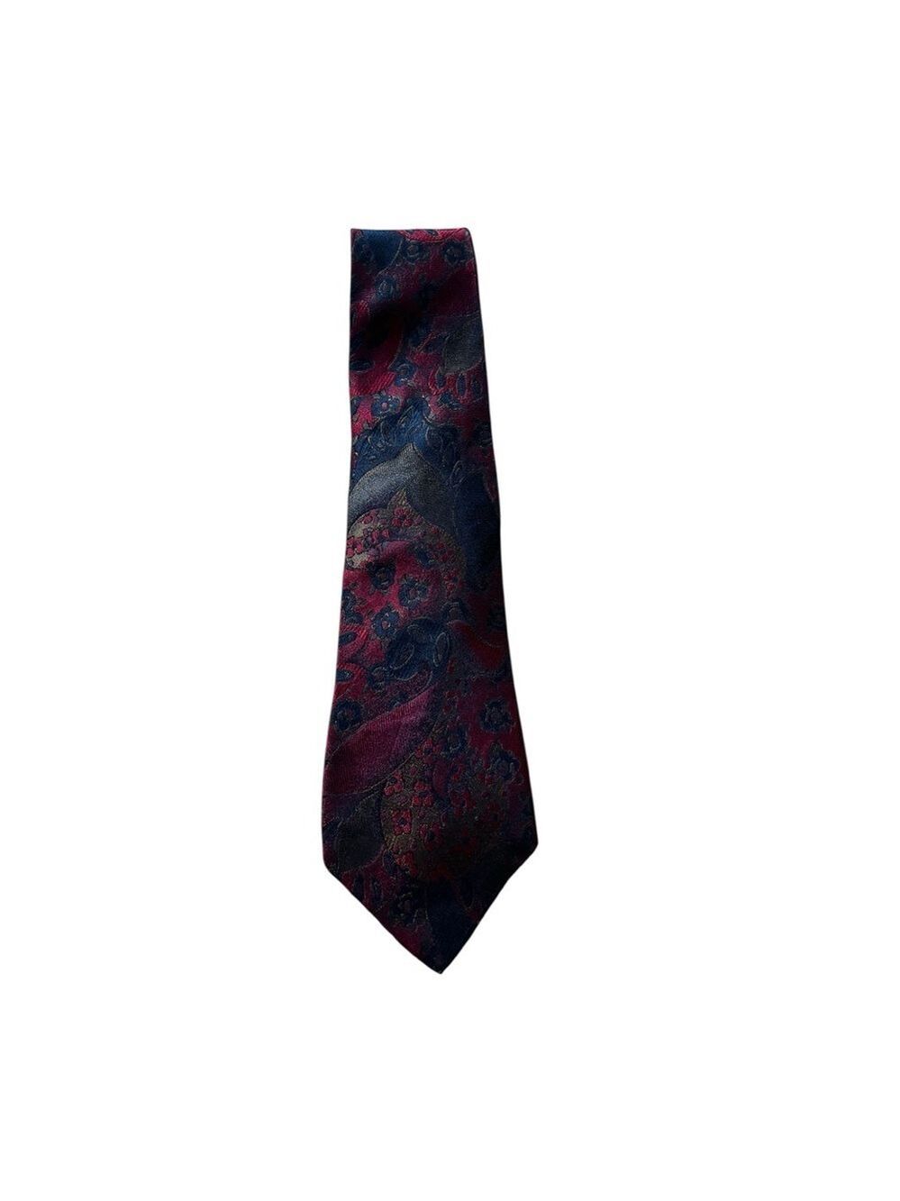 Bugatti Red Black Pattern Tie
